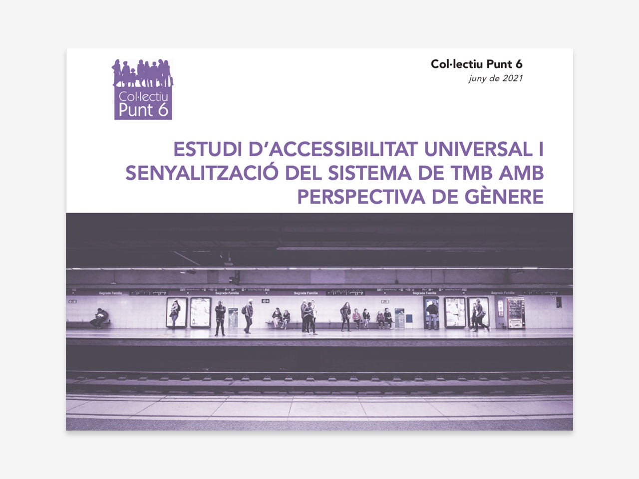 Estudio de la accesibilidad universal y de la señalización del sistema de TMB con perspectiva de género