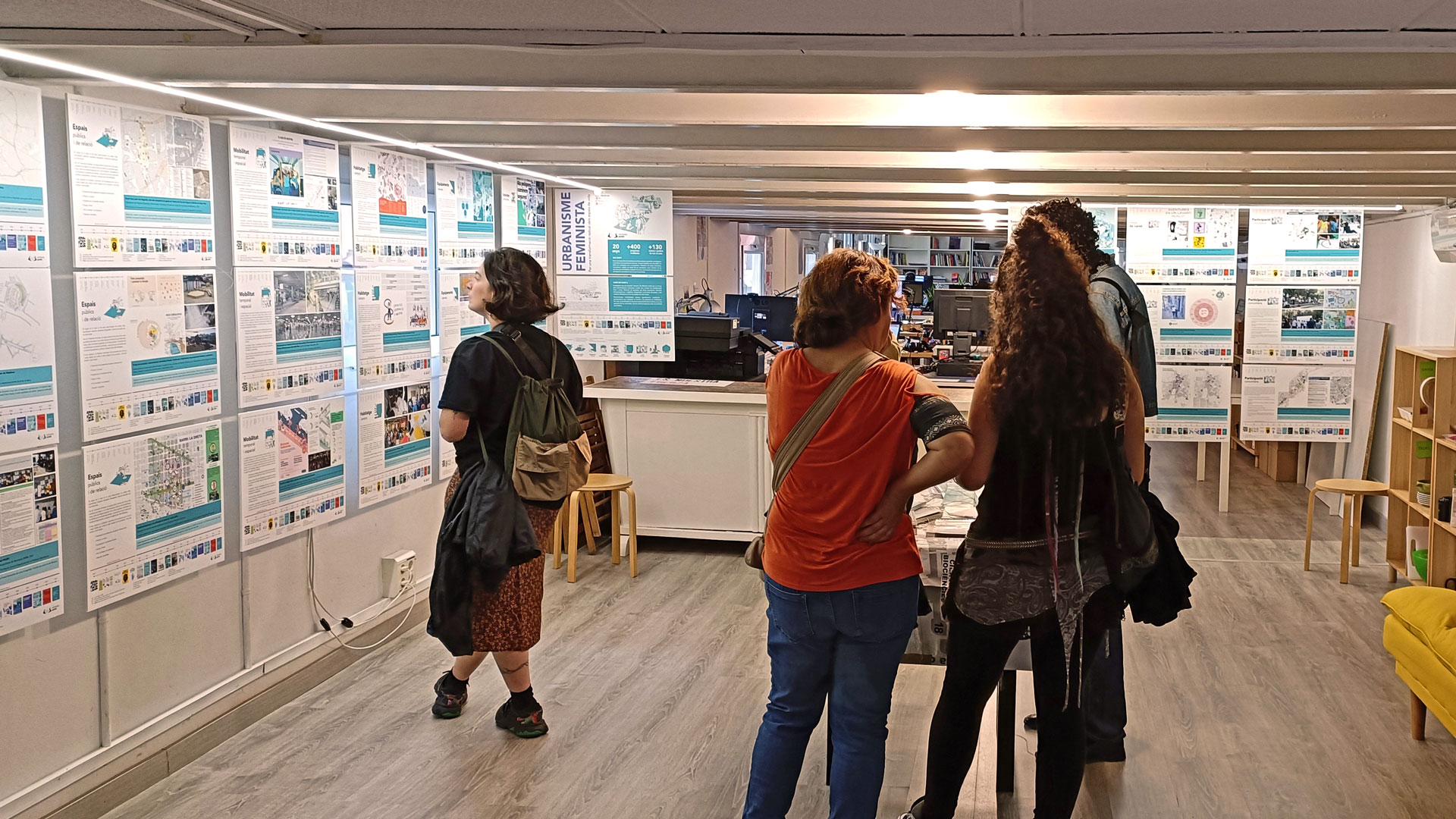 Puertas abiertas y exposición por Semana de la Arquitectura en Col·lectiu Punt 6